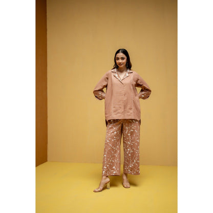The House of Hemp Peach Mati Co-Ord Set