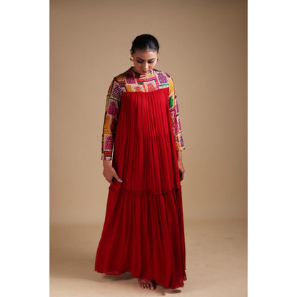 THETAA Hand Embroidered Gown