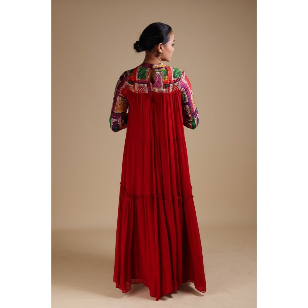 THETAA Hand Embroidered Gown