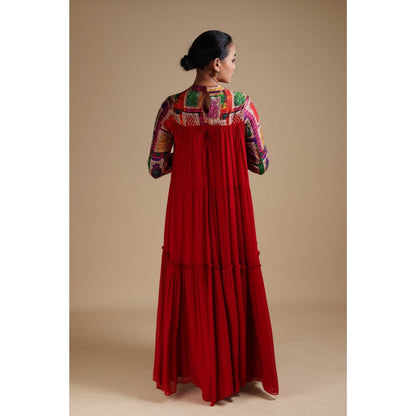 THETAA Hand Embroidered Gown