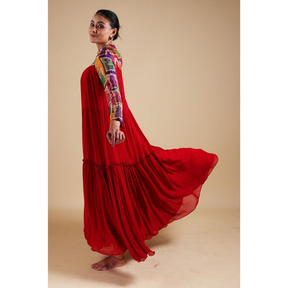 THETAA Hand Embroidered Gown