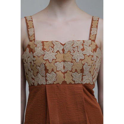 THE SILK LOVE Mustard Alia Co-Ord Set