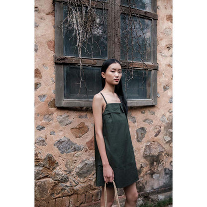 The Terra tribe Olive Rachel Slip Dress