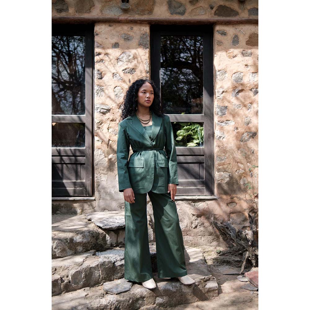 The Terra tribe Olive Friday Flared Pant