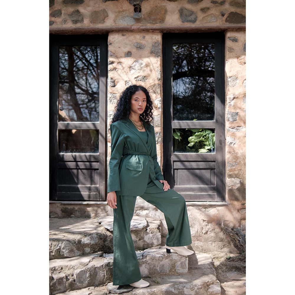 The Terra tribe Olive Friday Flared Pant