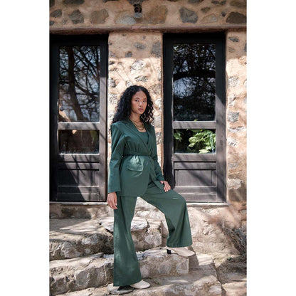 The Terra tribe Olive Friday Flared Pant