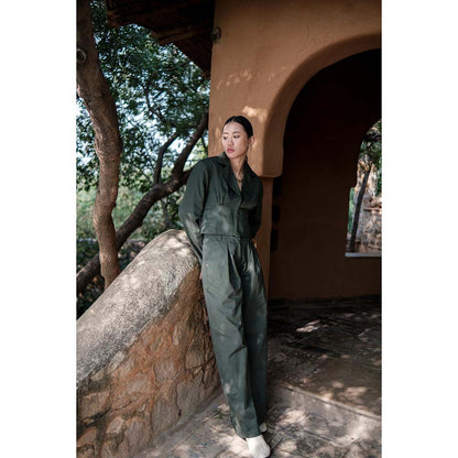 The Terra tribe Olive Friday Flared Pant