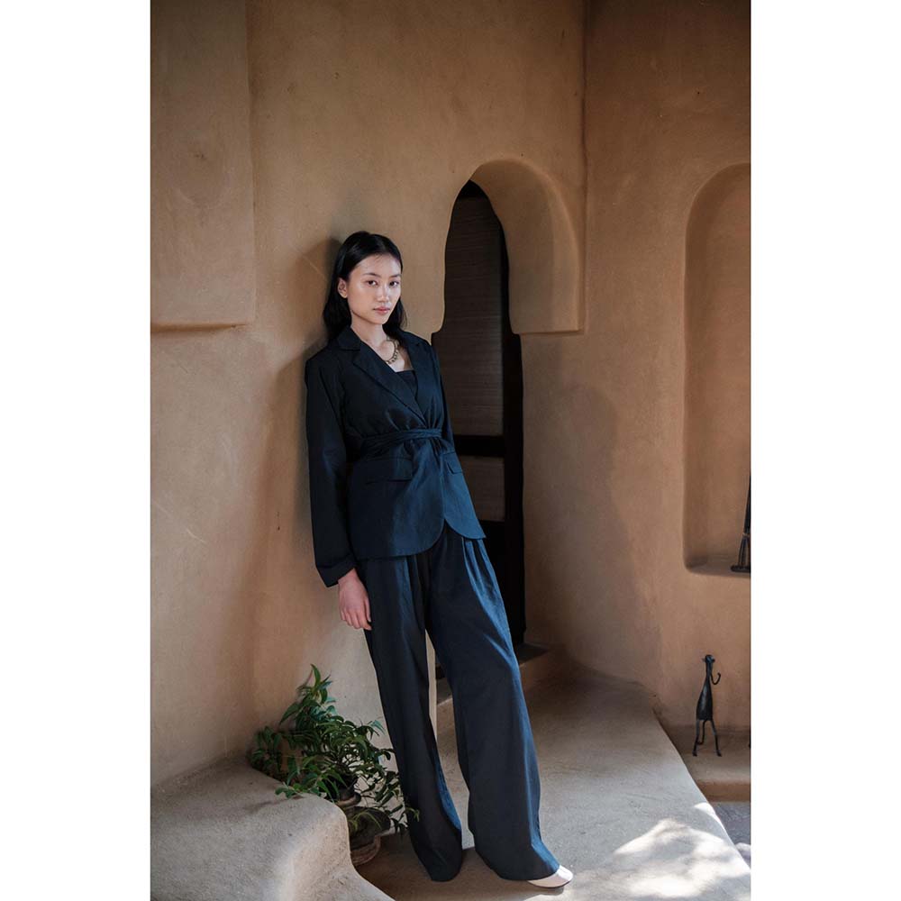 The Terra tribe Black Cambridge Blazer