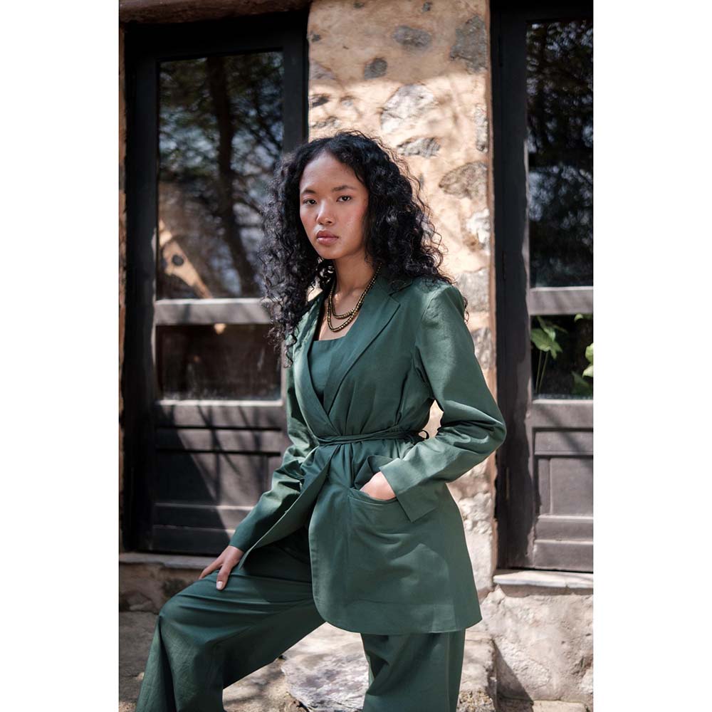 The Terra tribe Olive Cambridge Blazer