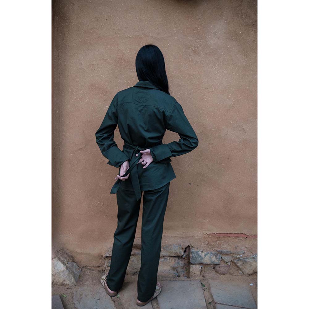 The Terra tribe Olive Sandra Straight Pant