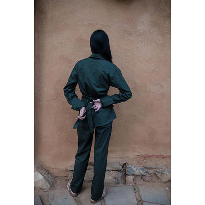 The Terra tribe Olive Sandra Straight Pant