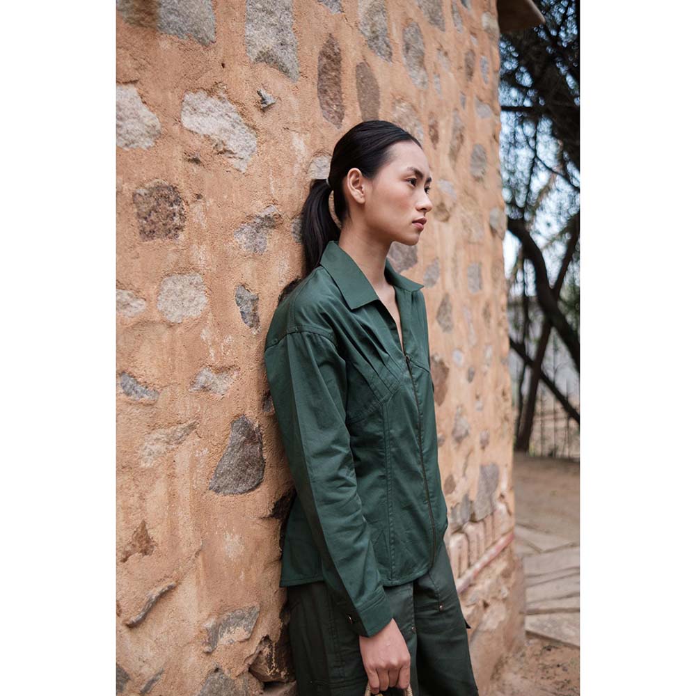 The Terra tribe Olive Arizona Shirt