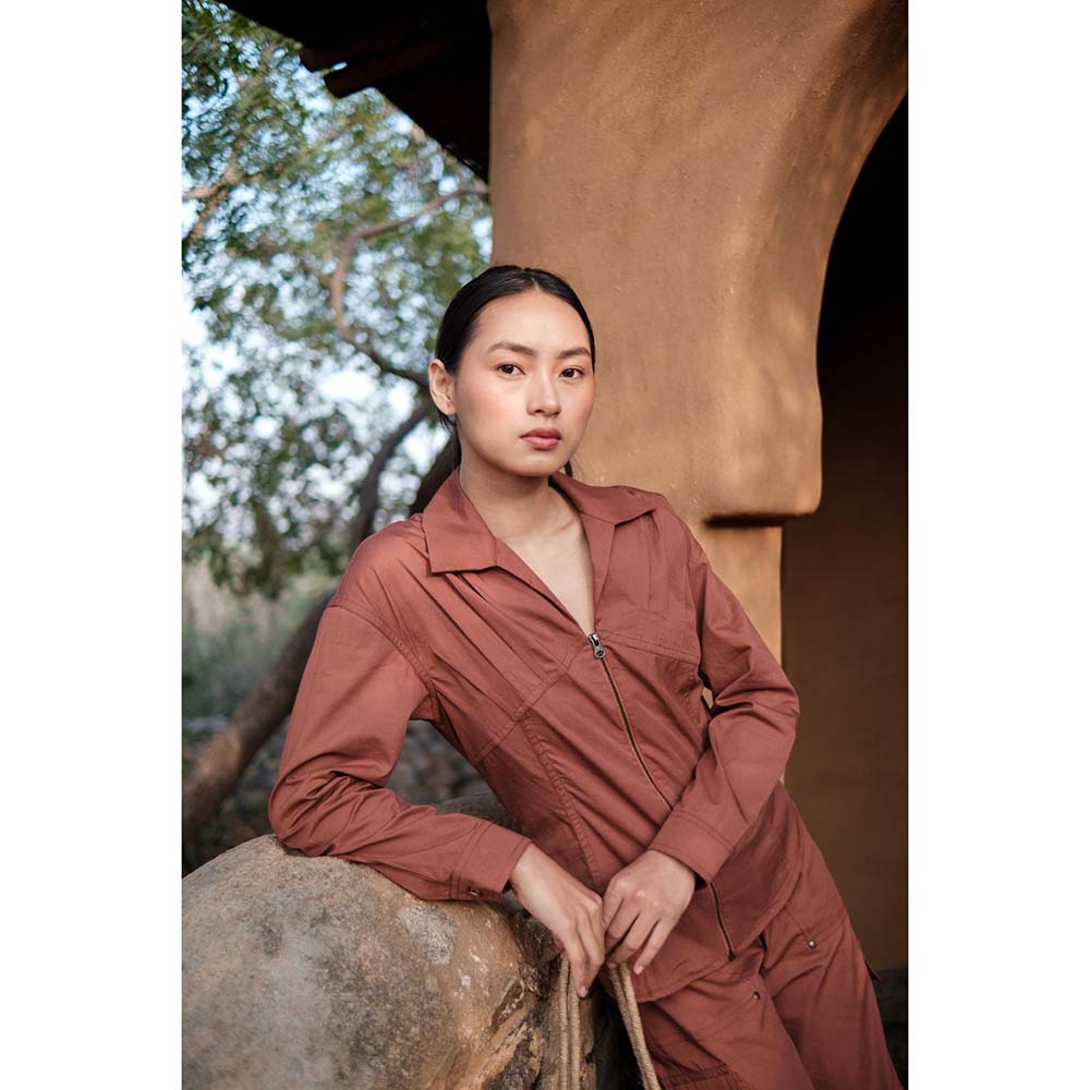 The Terra tribe Brown Arizona Shirt