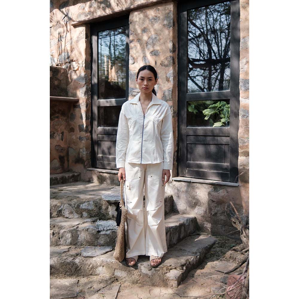 The Terra tribe Off White Arizona Shirt