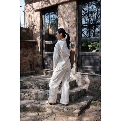 The Terra tribe Off White Arizona Shirt