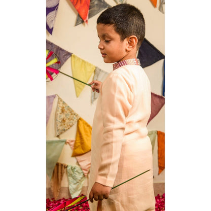 Tilsim by Sagarika Mehrotra Cream Celestial Kurta with Pyjama