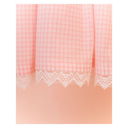 Tilsim by Sagarika Mehrotra Pink Rosy Ribbon Dress