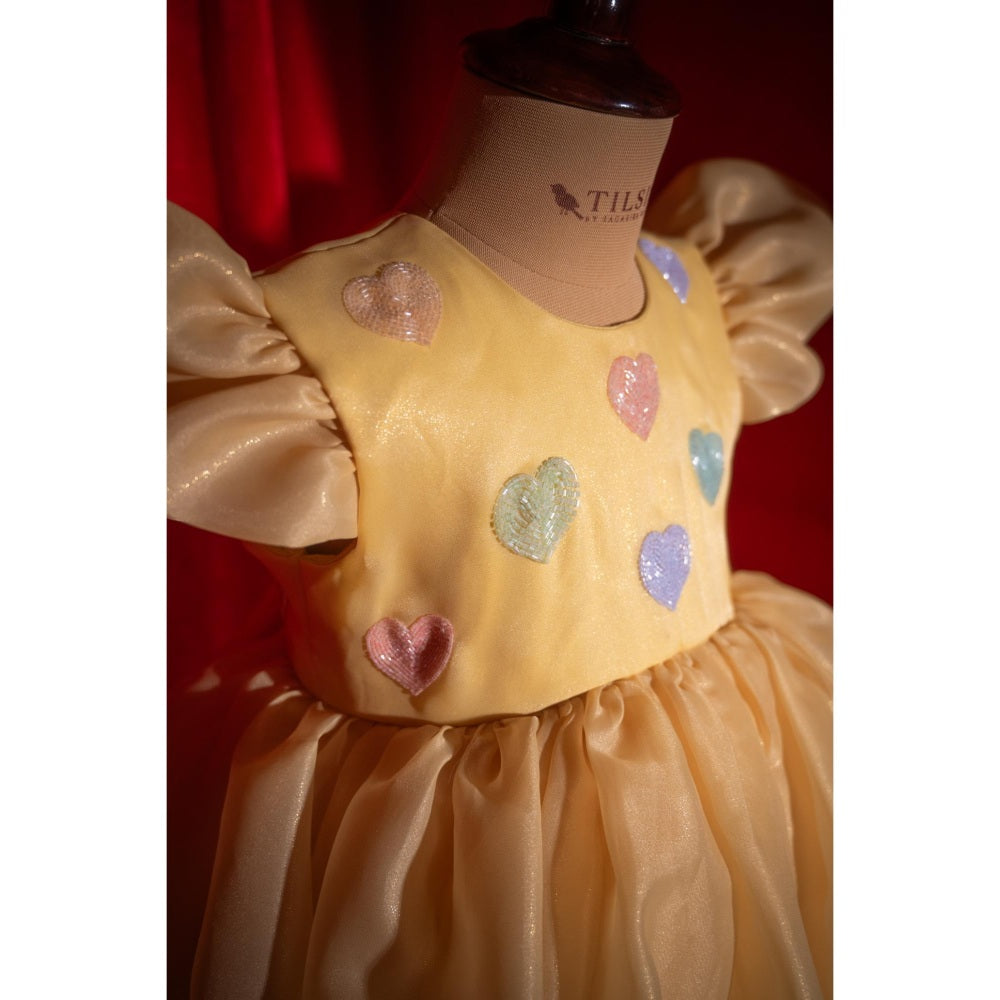 Tilsim by Sagarika Mehrotra Honey Hearts Delight Dress