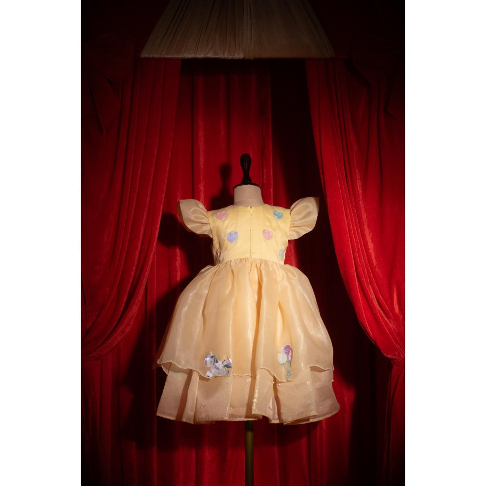 Tilsim by Sagarika Mehrotra Honey Hearts Delight Dress