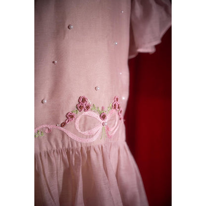 Tilsim by Sagarika Mehrotra Blushy Pearls Dress