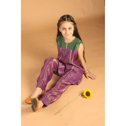Tilsim by Sagarika Mehrotra Palash Kurta With Patiyala Pant