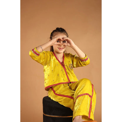 Tilsim by Sagarika Mehrotra Guldasta Haldi Hues Co-Ord Set
