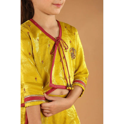 Tilsim by Sagarika Mehrotra Guldasta Haldi Hues Co-Ord Set