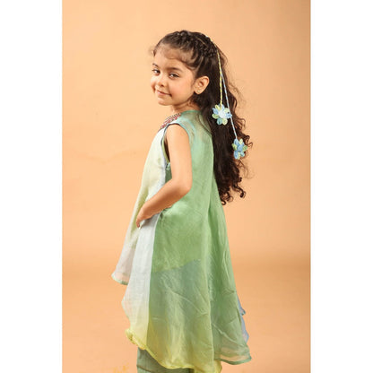 Tilsim by Sagarika Mehrotra Gulbahaar Kurta With Slip And Pant