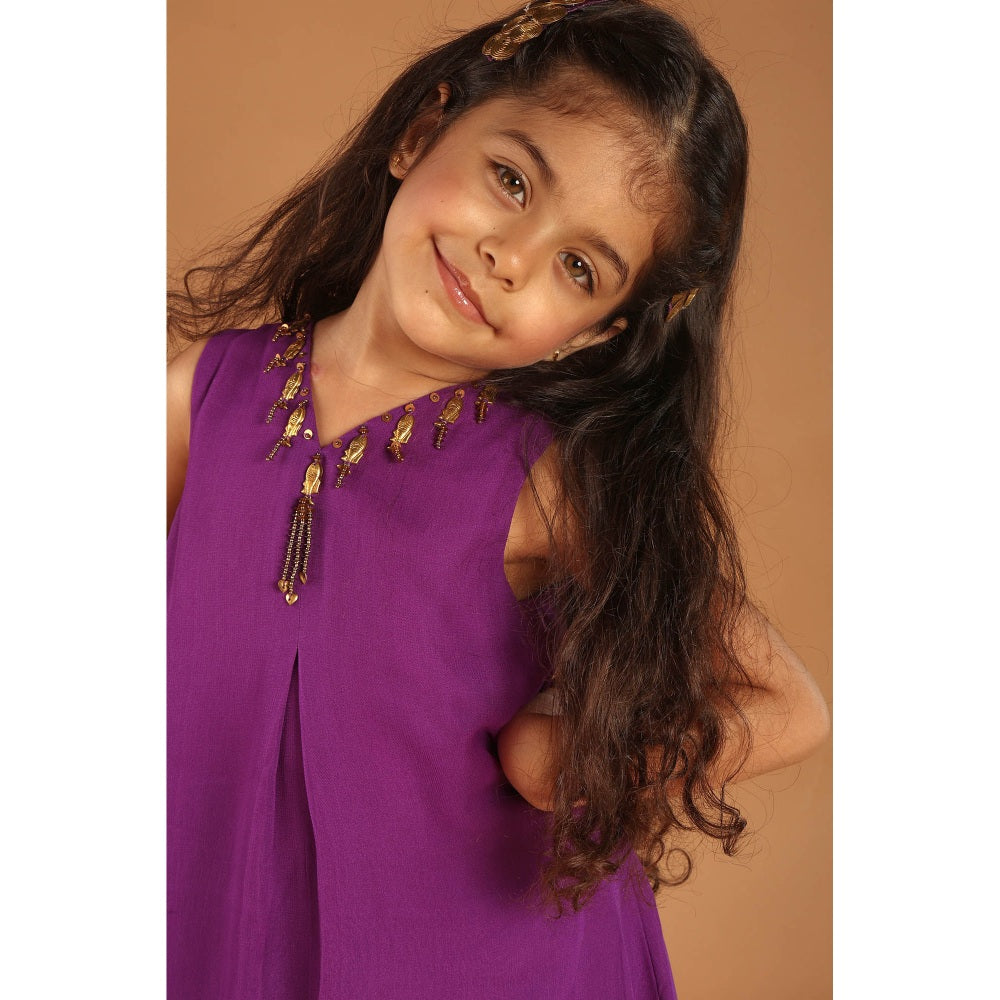 Tilsim by Sagarika Mehrotra Baageecha Zinnia Kurta With Pant