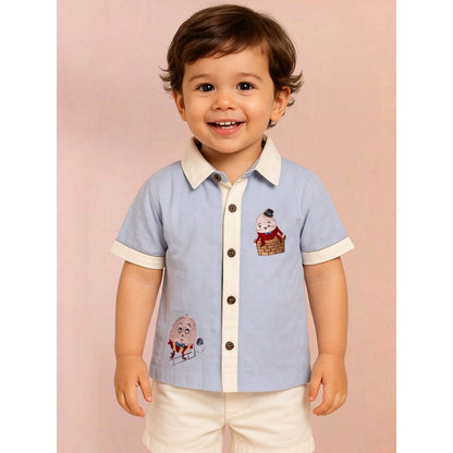 Tilsim by Sagarika Mehrotra Boy Humpty Dumpty Shirt