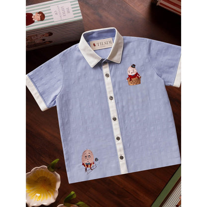 Tilsim by Sagarika Mehrotra Boy Humpty Dumpty Shirt