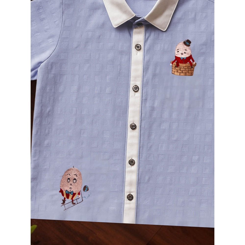 Tilsim by Sagarika Mehrotra Boy Humpty Dumpty Shirt