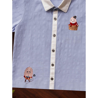 Tilsim by Sagarika Mehrotra Boy Humpty Dumpty Shirt
