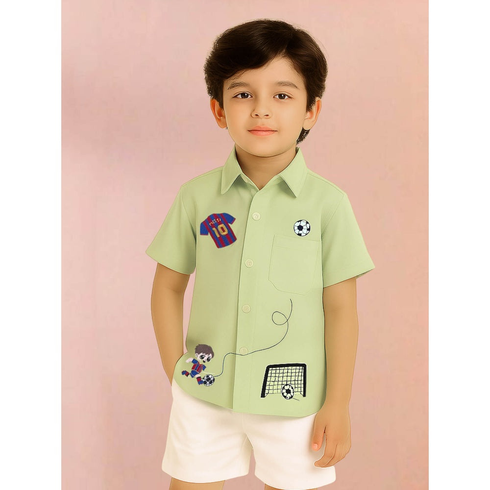 Tilsim by Sagarika Mehrotra Boy Football Fever Shirt