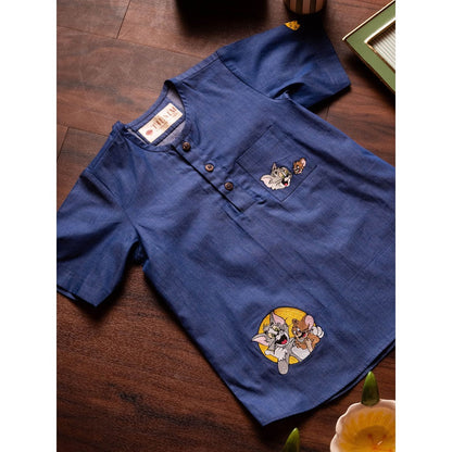 Tilsim by Sagarika Mehrotra Boy Tom and Jerry T-Shirt