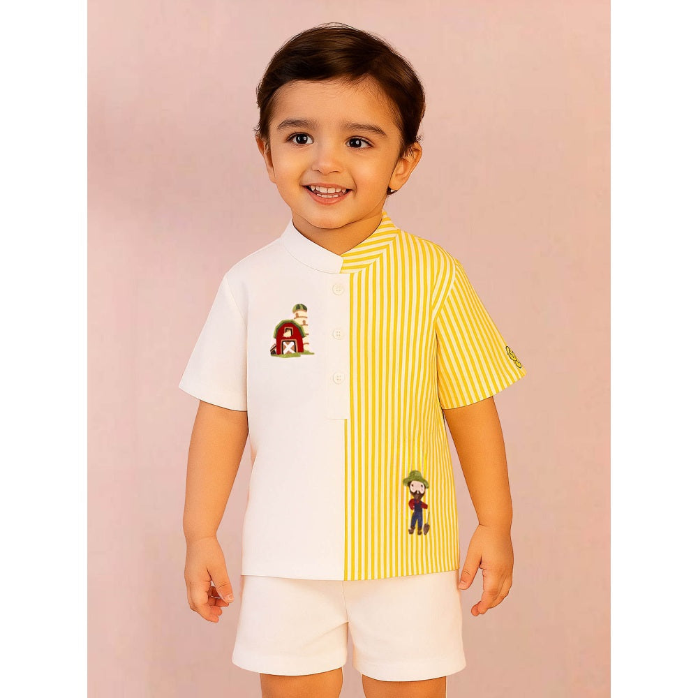 Tilsim by Sagarika Mehrotra Boy Macdonald's Farm T-Shirt