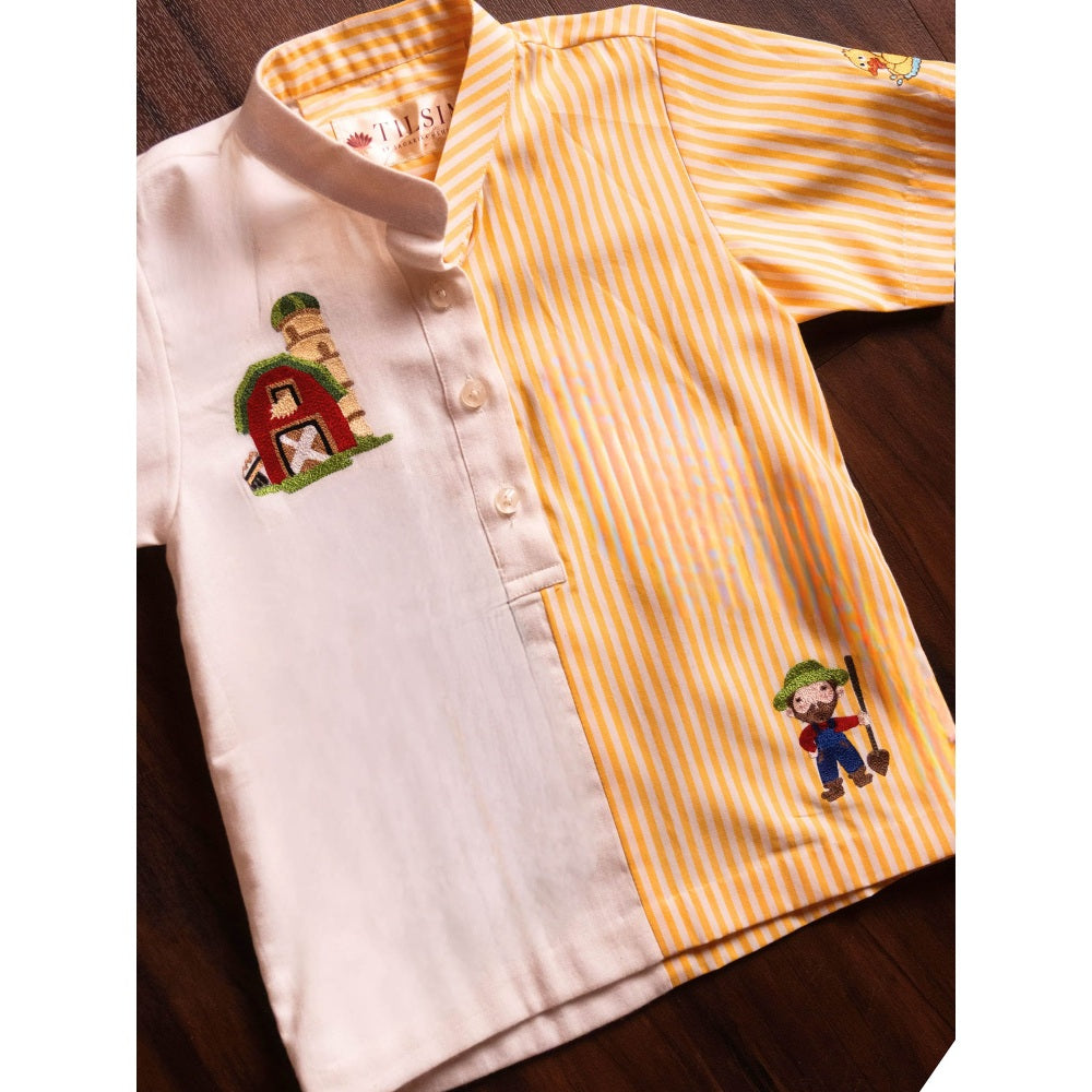 Tilsim by Sagarika Mehrotra Boy Macdonald's Farm T-Shirt