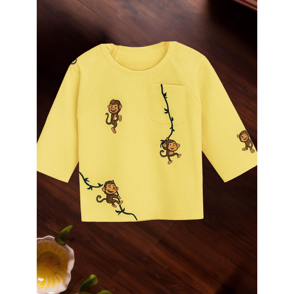Tilsim by Sagarika Mehrotra Boy 5 Lil' Monkey T-Shirt