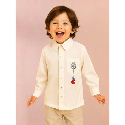 Tilsim by Sagarika Mehrotra Boy Spiderman Shirt