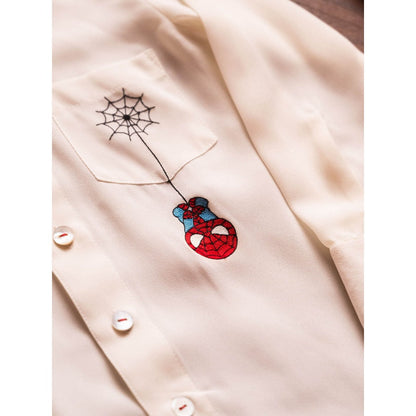 Tilsim by Sagarika Mehrotra Boy Spiderman Shirt