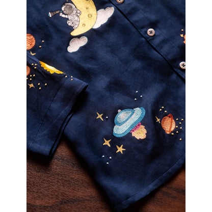 Tilsim by Sagarika Mehrotra Boy Astro Adventure Shirt