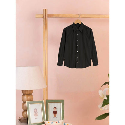 Tilsim by Sagarika Mehrotra Boy Timeless Black Shirt