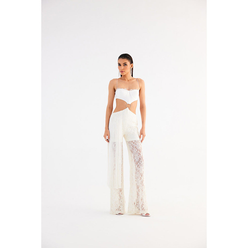 TISHARTH BY SHIVANI Waist Cutout Jumpsuit