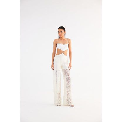 TISHARTH BY SHIVANI Waist Cutout Jumpsuit