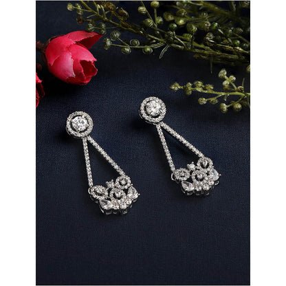 TIZORA Elegant Quaint Diamond Earrings