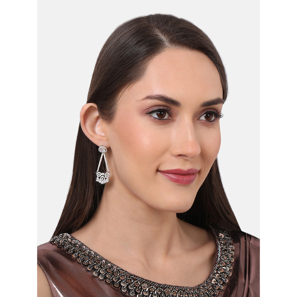 TIZORA Elegant Quaint Diamond Earrings
