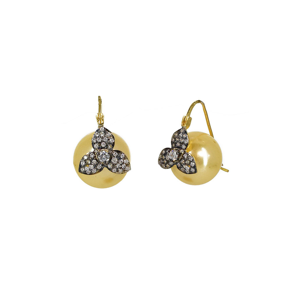 TIZORA Fresh Water Pearl Earrings