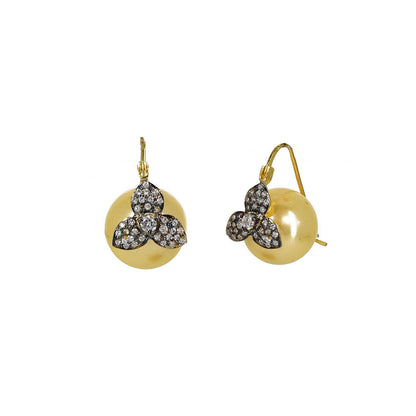 TIZORA Fresh Water Pearl Earrings