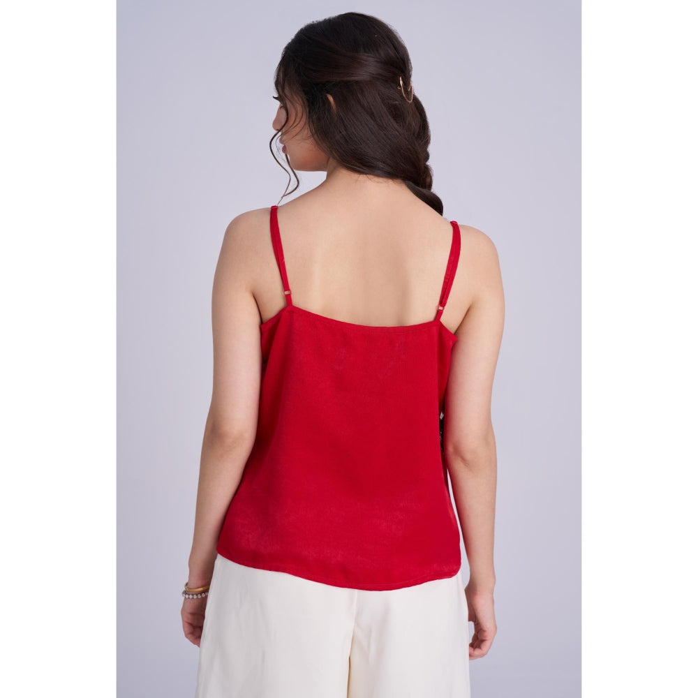 Torsha Red Tank Top