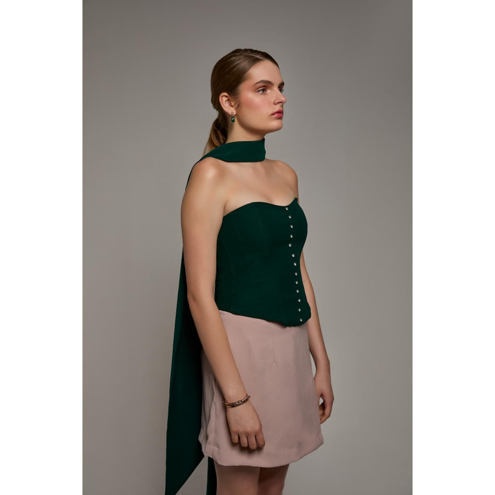 Torsha Green Goddess Corset